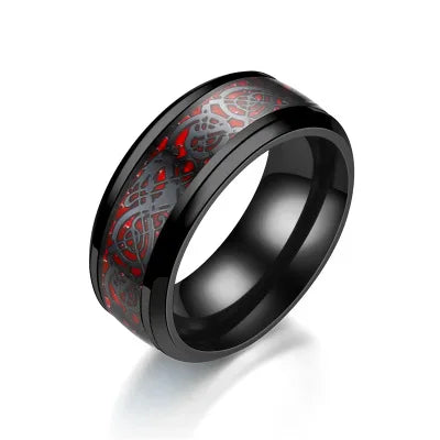 Stylish Dragon Stainless Steel Ring