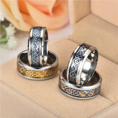 Stylish Dragon Stainless Steel Ring