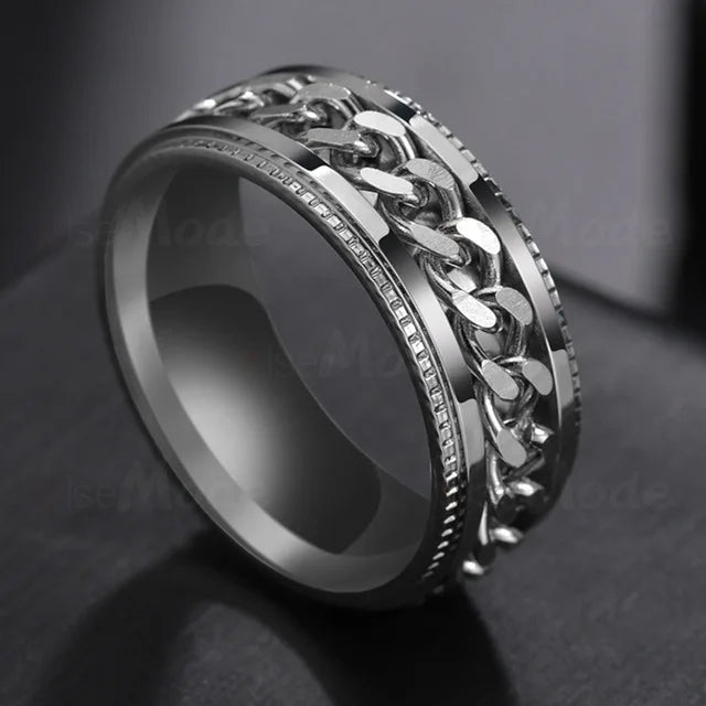 Rotatable Spinner Chain Ring