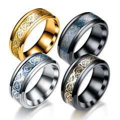 Stylish Dragon Stainless Steel Ring