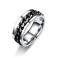 Rotatable Chain Spinner Ring