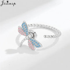 Daisy Flower Fidget Spinner Ring