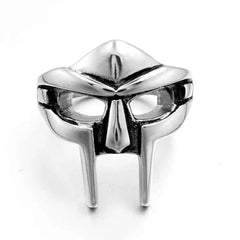 Vintage Goth MF Doom Mask Ring